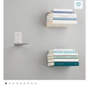 Conceal Book Shelf Silver